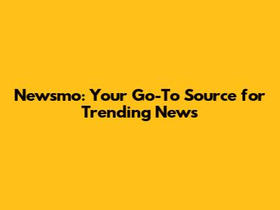 Newsmo: Your Go-To Source for Trending News