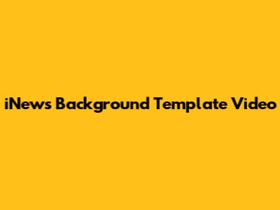 iNews Background Template Video